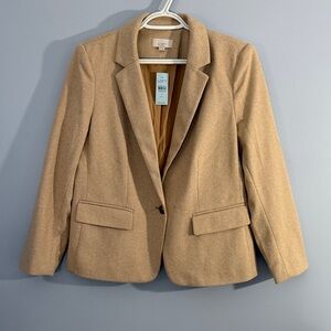 LOFT Women's Camel Blazer SZ 
12P
